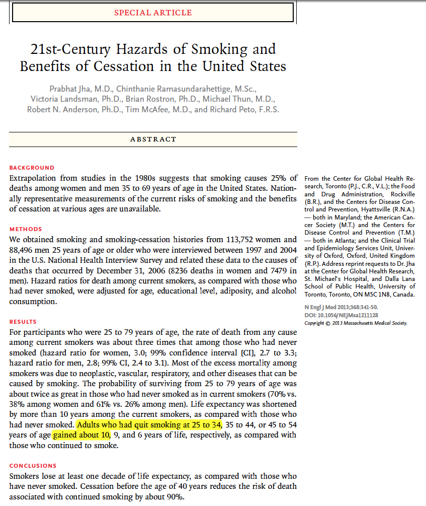 NEJM smoking