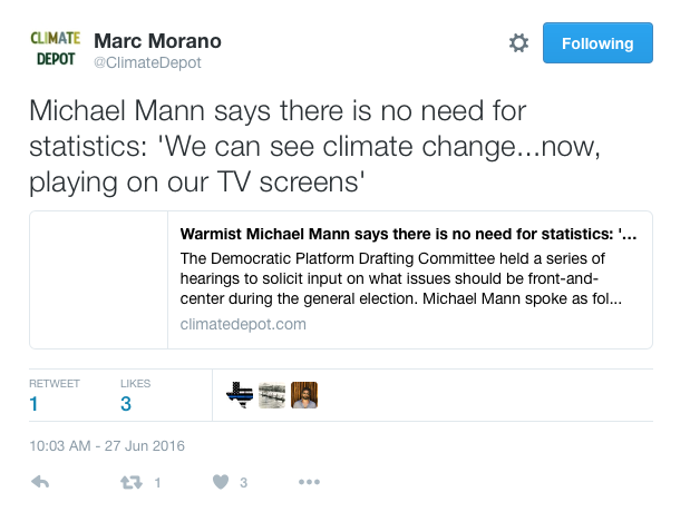 Mann Morano tweet