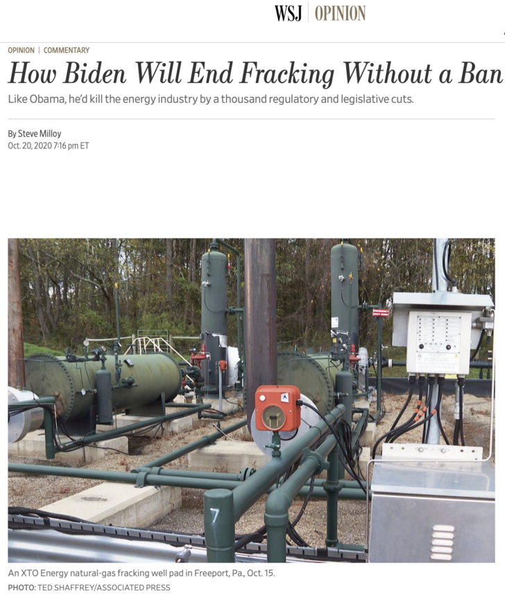 How Biden Will End Fracking Without a Ban