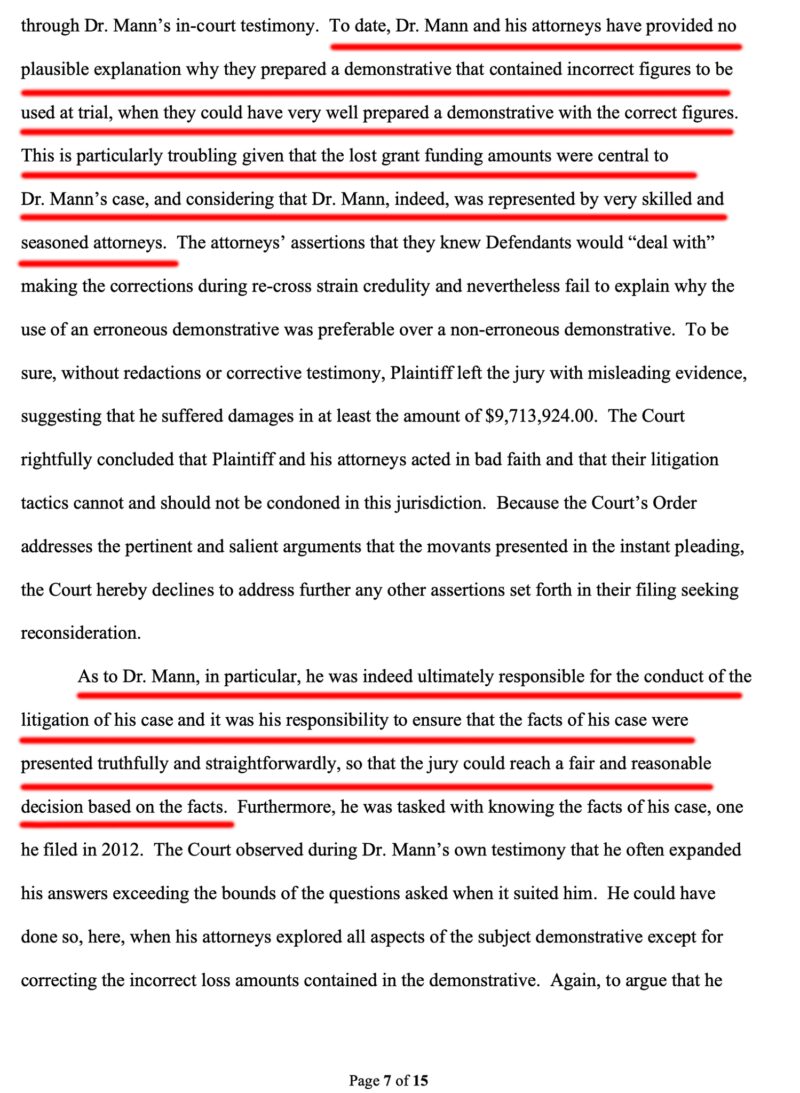 Image for the Tweet beginning: Mann – just sanctioned by