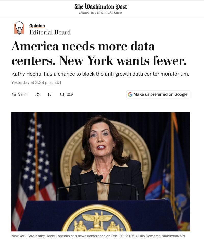 Image for the Tweet beginning: NIMBY-ism is a cancer. It's