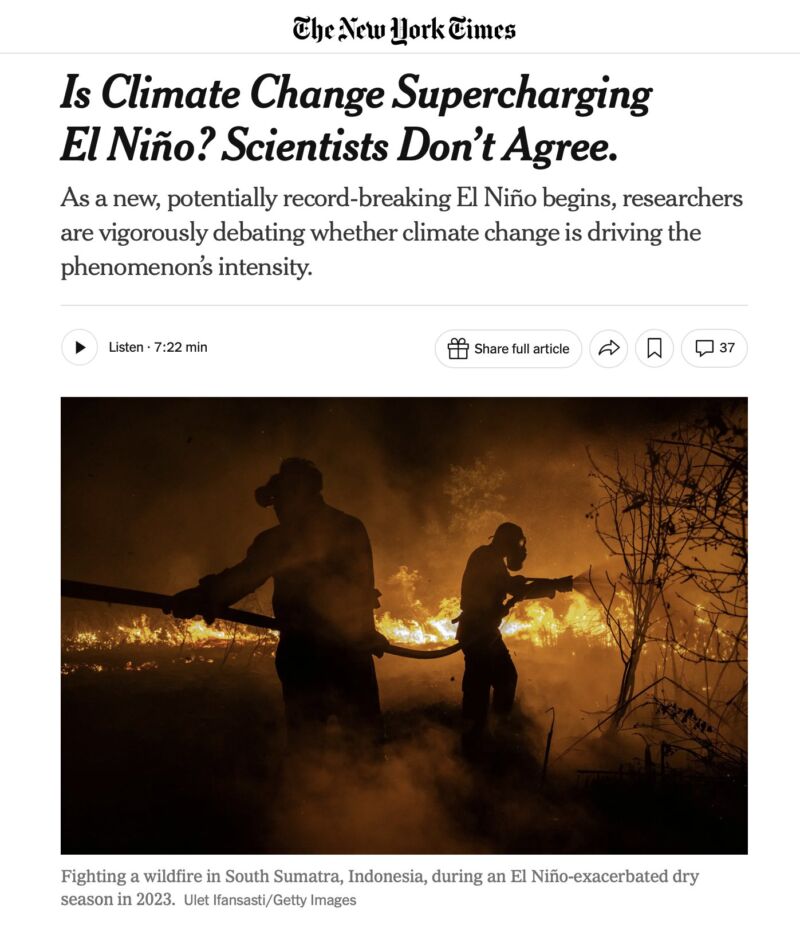 Image for the Tweet beginning: Four points on whether emissions
