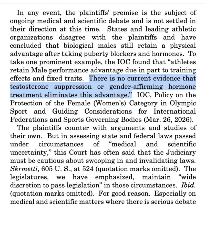 Image for the Tweet beginning: If SCOTUS would apply this
