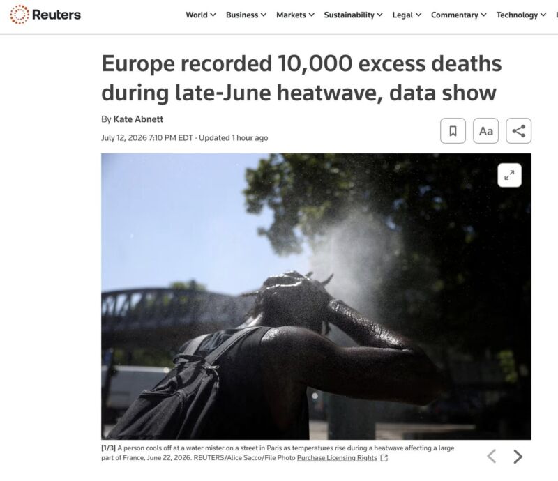 Image for the Tweet beginning: Lack of air conditioning in