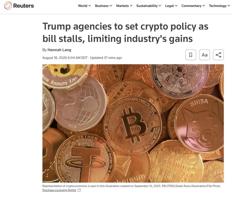 Image for the Tweet beginning: Crypto produces nothing of value
