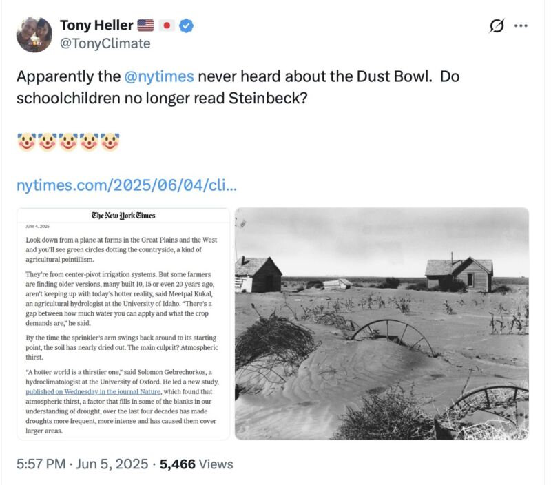 Image for the Tweet beginning: Another climate lie retracted: Study