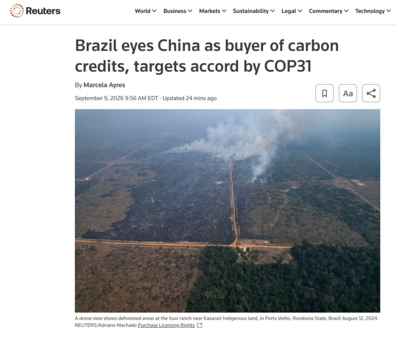 Image for the Tweet beginning: Communist China is not buying