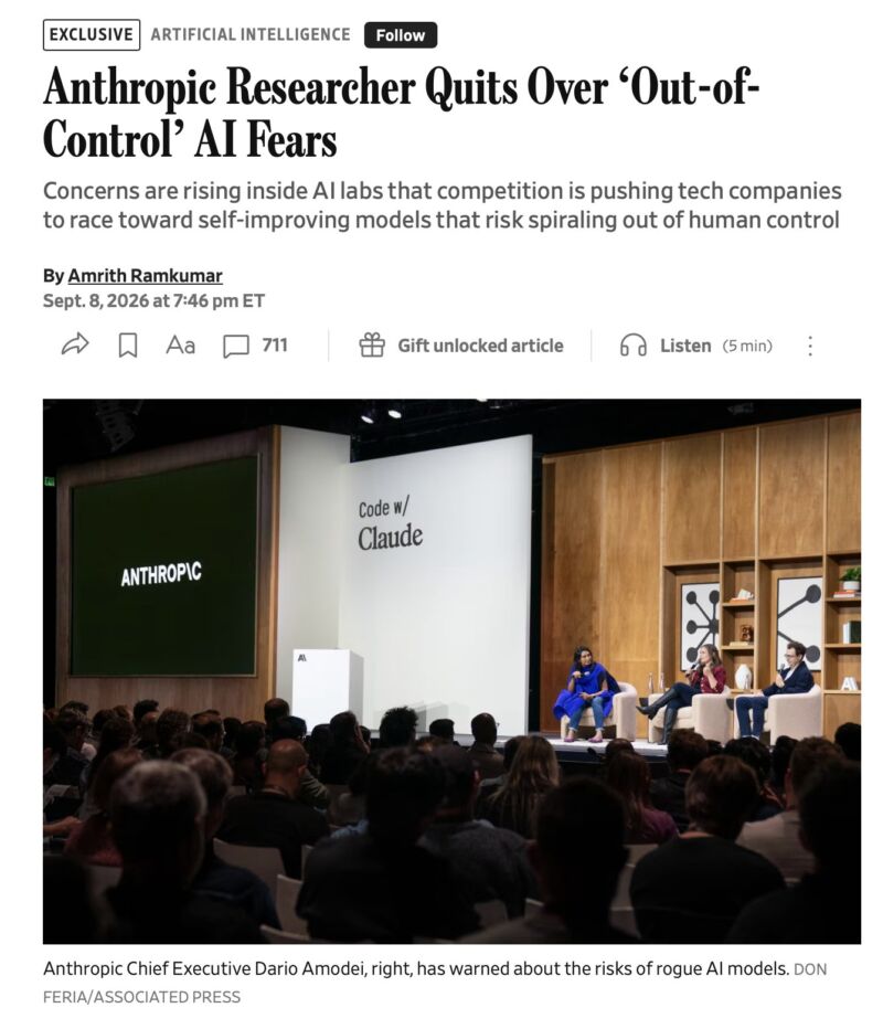 Image for the Tweet beginning: AI2K? The vague concerns about