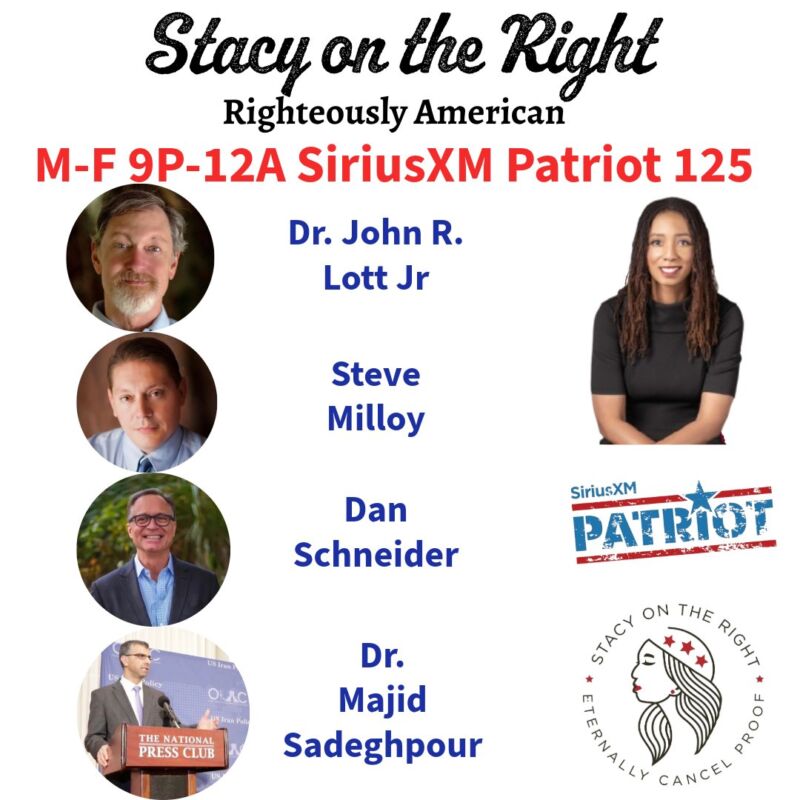 Image for the Tweet beginning: Tonight on @StacyOnTheRight 9pm-12am ET