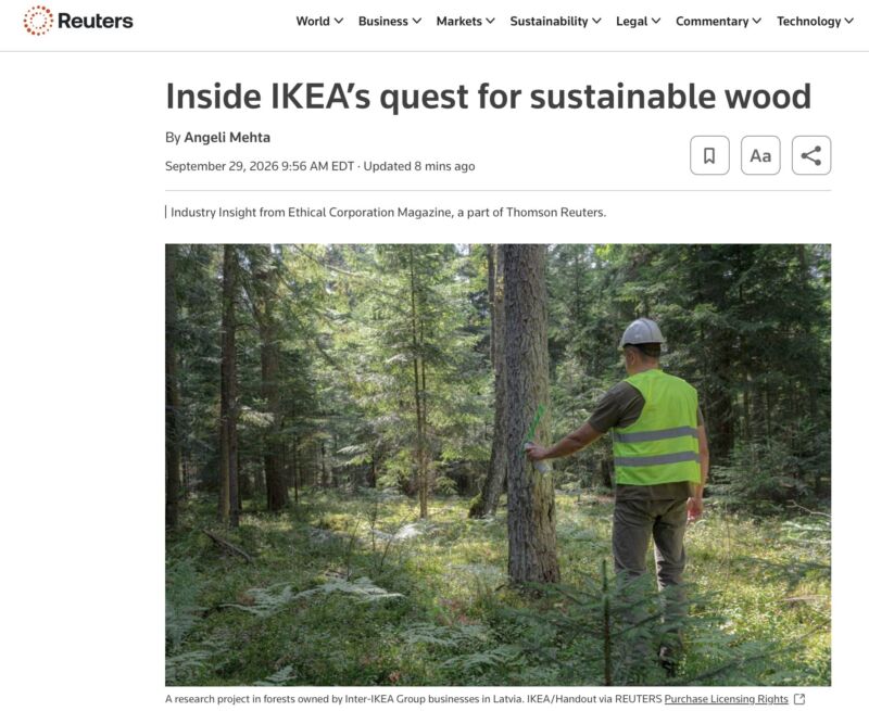 Image for the Tweet beginning: IKEA apparently does not realize