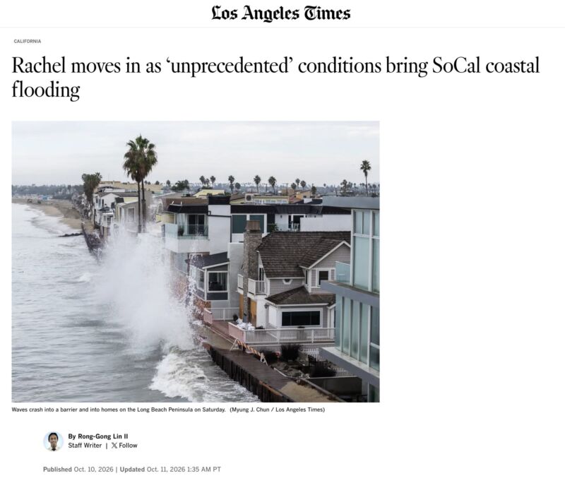 Image for the Tweet beginning: Thirsty, Democrat-doomed California has no